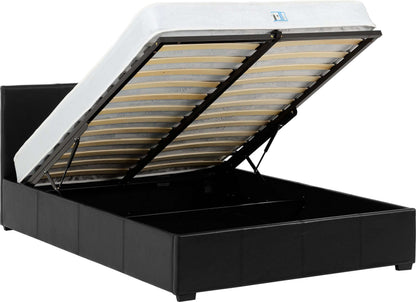Waverley Storage Bed Black Faux Leathervendor##seotitleproduct-colour##