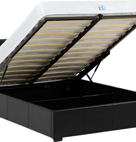 Waverley Storage Bed Black Faux Leathervendor##seotitleproduct-colour##