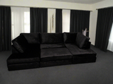 Carnaby U Shape Cinema Sofa with Large Footstool