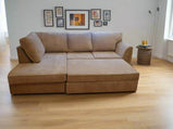 Chiswick Corner Sofa with a spacious footstool