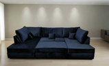 Carnaby U Shape Cinema Sofa with Large Footstool