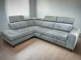 Lawrence Storage Sofa Bed Grey Fabric