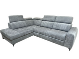 Lawrence Storage Sofa Bed Grey Fabric