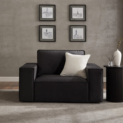 Sloane Plush Velvet Armchair