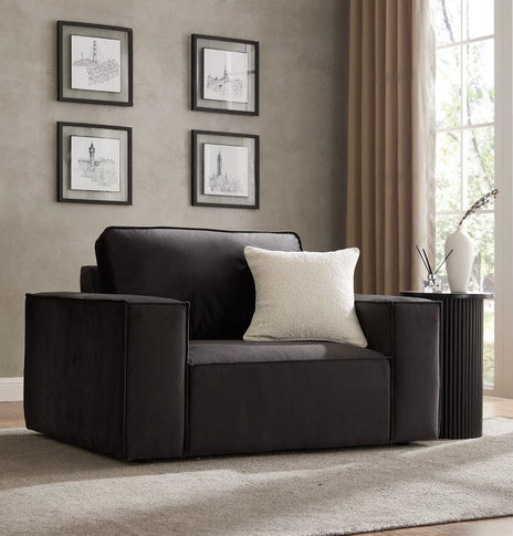 Sloane Plush Velvet Armchair