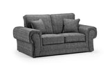 Wilcot Grey Fabric 2 Seater