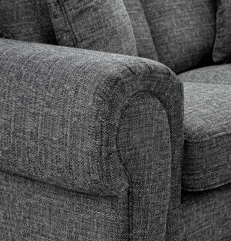 Wilcot Grey Fabric 2 Seater
