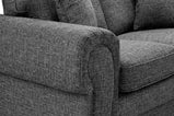 Wilcot Grey Fabric 3+2 Sofa Set