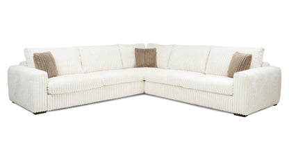 Luvette Fabric Corner Sofa