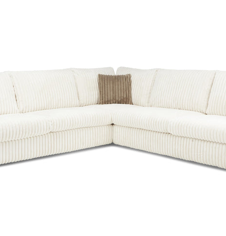 Luvette Fabric Corner Sofa