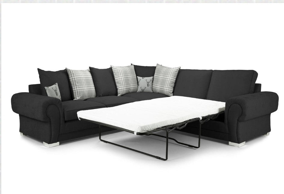 Verona Kensington Fabric Corner Sofa Bed