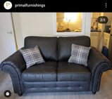 Oakland Charcoal 2 + 2 sofa set
