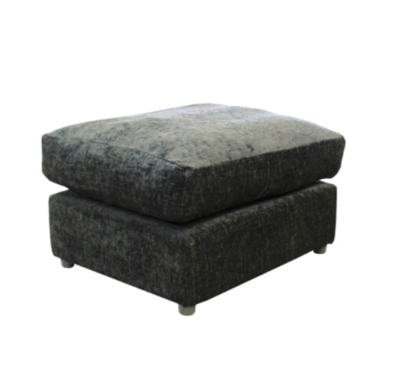 Rosa Soft Chenille footstool