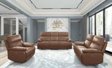 Bali Genuine Leather Sofa Set Power Recliner with USB ports