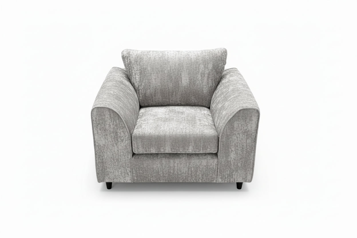 Rosa armchair coal alaska