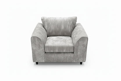 Rosa armchair coal alaska