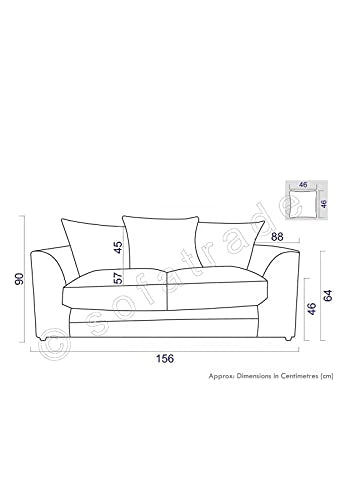 Zina Chenille Fabric 2 SEATER Sofa Setvendor##seotitleproduct-colour##