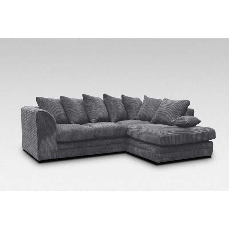 Harley Jumb Cord Fabric Corner Sofa