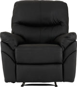 Capri Reclining Chair Black Faux Leathervendor##seotitleproduct-colour##