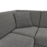 Hilton Grey Corner Sofa