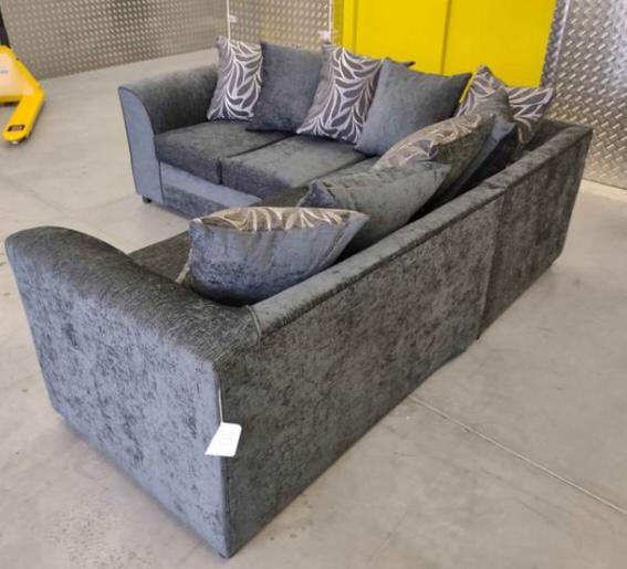 Zina Corner Sofa Chenille Fabricvendor##seotitleSofasproduct-colour##