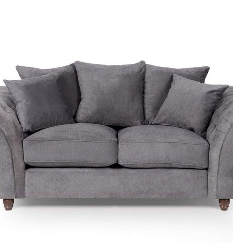 Huntley Fabric Grey 2 Seater