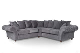 Huntley Fabric Corner Sofa Greyvendor##seotitleproduct-colour##