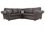 Oakland Large Corner Sofa Charcoal