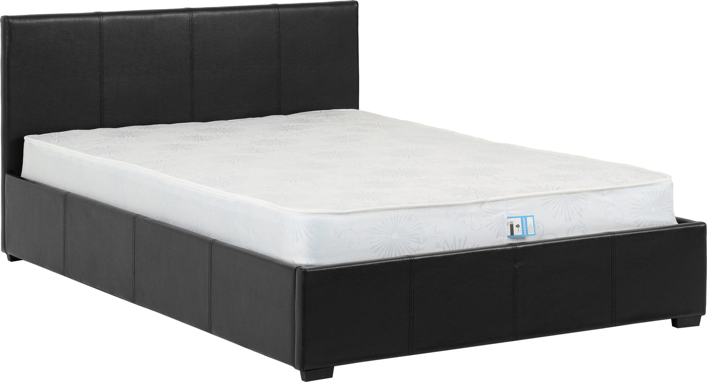 Waverley Storage Bed Black Faux Leathervendor##seotitleproduct-colour##