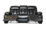 Vancouver Leather Recliner 3+2 Seater Sofa Set Cup Holders