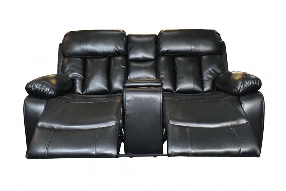 Vancouver Leather Recliner 3+2 Seater Sofa Set Cup Holders