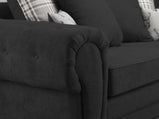 Verona Fullback Sofa Black Large Cornervendor##seotitleSofasproduct-colour##