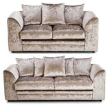 Aurora Crushed Velvet 3 & 2 Seater Sofa Setvendor##seotitleproduct-colour##