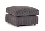 Jumbo Cord Footstool/ Pouffe