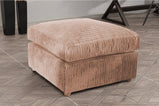 Jumbo Cord Footstool/ Pouffe