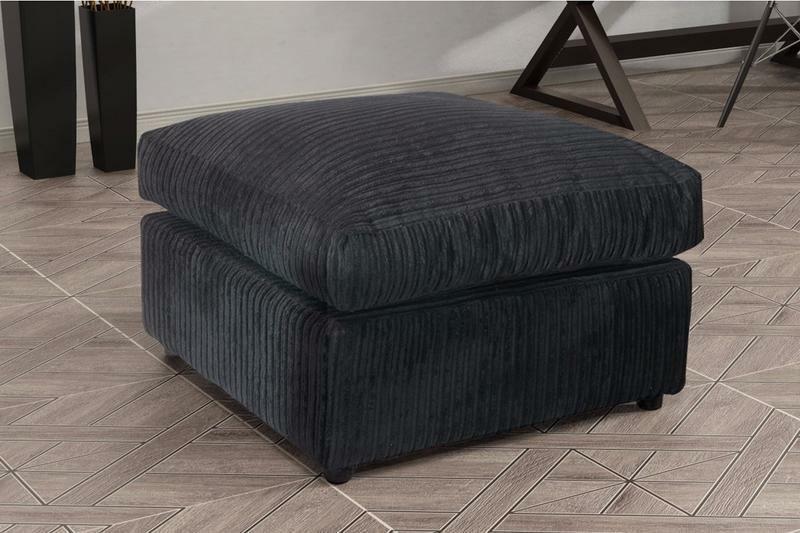 Cosy and Spacious Swivel Armchair with Jumbo Corduroy Fabric