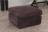 Jumbo Cord Footstool/ Pouffe