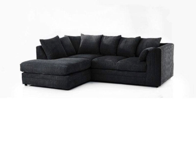 Harley Jumb Cord Fabric Corner Sofa