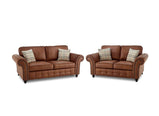 Oakland 3+2 Sofa Set Tan Colour