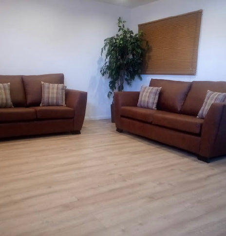 BRIAN 3+2 SEATERS TAN