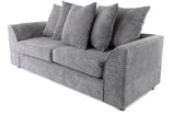 Byron Grey Cord 3 Seater Sofavendor##seotitleproduct-colour##