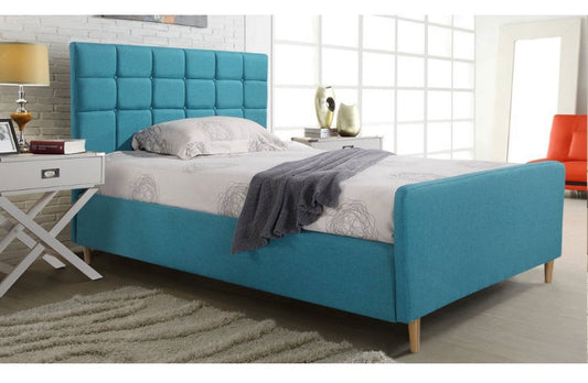 Sienna Teal Fabric Double Bedvendor##seotitleproduct-colour##