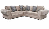 Verona Scatter Back Large Corner Sofa Mink