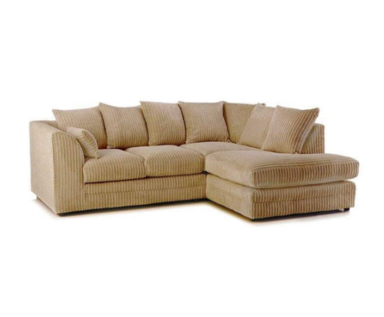 Harley Jumb Cord Fabric Corner Sofa