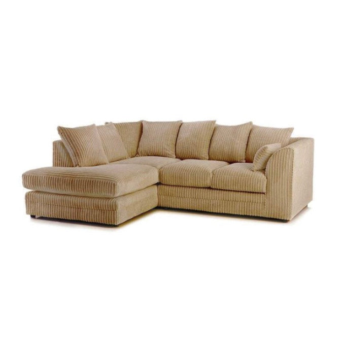 Harley Jumb Cord Fabric Corner Sofa