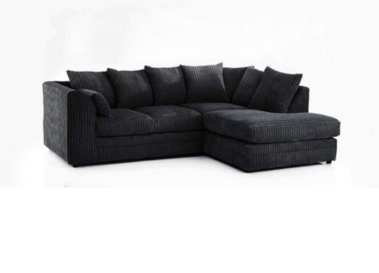 Harley Jumb Cord Fabric Corner Sofa