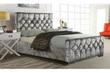 Galaxy Grey Fabric Double Bedvendor##seotitleproduct-colour##