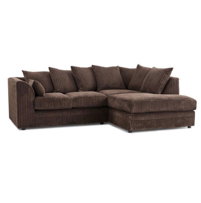 Harley Jumb Cord Fabric Corner Sofa
