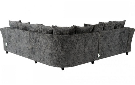 Sky Alaska Fabric Large Corner Sofa